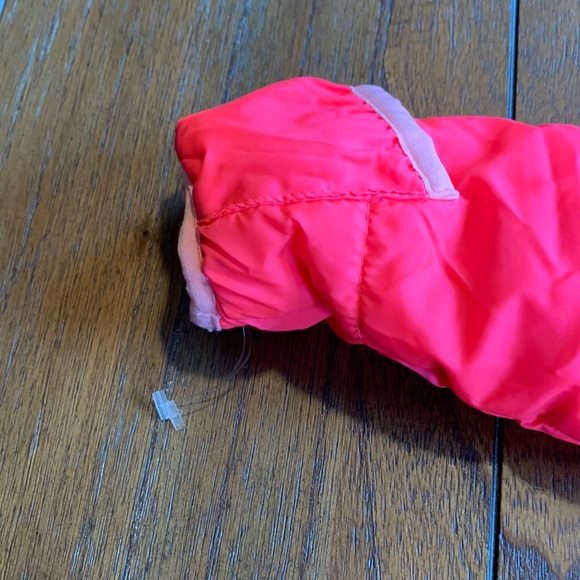 NWOT Nike Baby Puffer Snowsuit Bright Neon Racer Pink - Picture 5 of 9